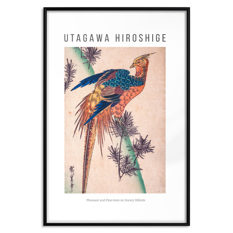 Poster Pheasant and Pine 142472 additionalImage 16