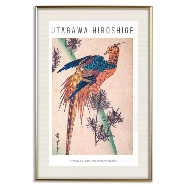 Poster Pheasant and Pine 142472 additionalImage 18