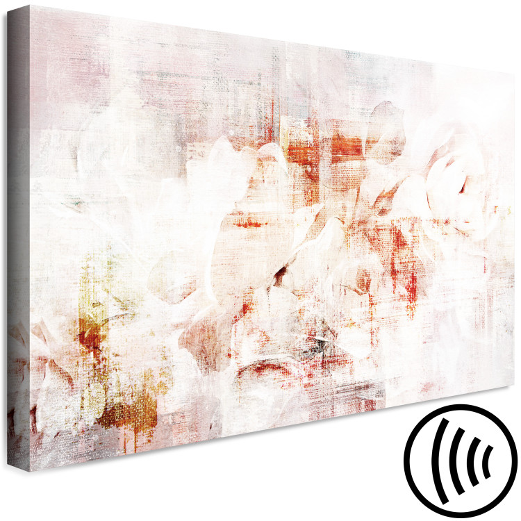 Canvas Print Poetry of Flowers (1-part) - Abstract Subtle Powder Design 144572 additionalImage 6