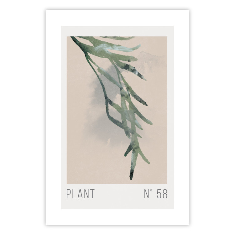 Poster Plant Number 58 [Poster] 148972 additionalImage 25