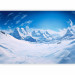 Wall Mural Winter Landscape - Clearing and Mountain Peaks Covered With Snow 151872 additionalThumb 1
