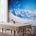 Wall Mural Winter Landscape - Clearing and Mountain Peaks Covered With Snow 151872 additionalThumb 7