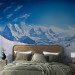Wall Mural Winter Landscape - Clearing and Mountain Peaks Covered With Snow 151872 additionalThumb 2
