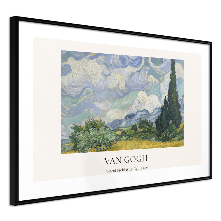Wall Poster Wheat Field with Cypresses 151972 additionalImage 7