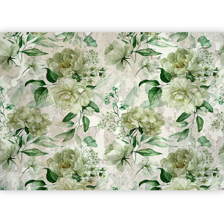 Photo Wallpaper Floral Retro - Second Variant 159972 additionalImage 1