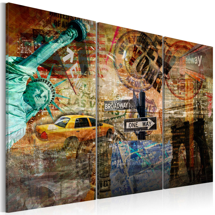 Canvas The essence of NYC 55672 additionalImage 2