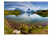 Wall Mural Swiss Mountain Landscape - Mountains Reflecting in the Lake 59972 additionalThumb 1