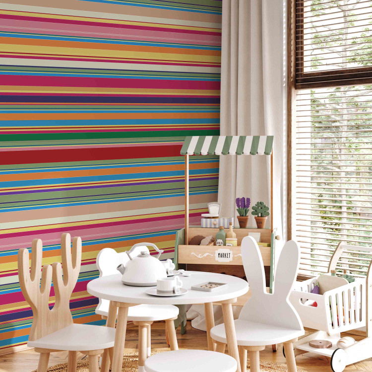 Photo Wallpaper Subdued stripes 60772 additionalImage 6
