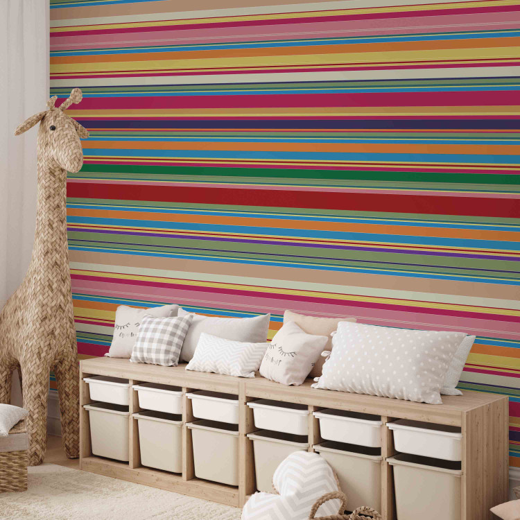 Photo Wallpaper Subdued stripes 60772 additionalImage 5