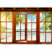 Photo Wallpaper Moment of Pleasure - View from the Window of Green Islands and Blue Sea 61672 additionalThumb 5