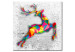 Canvas Art Print Reindeer 64172