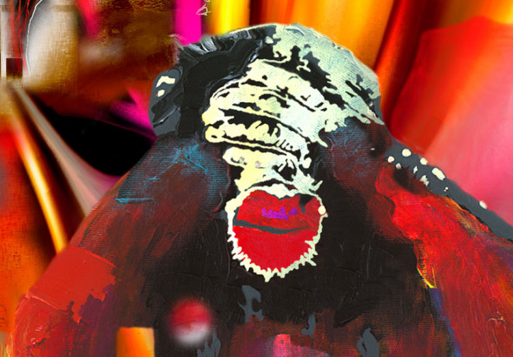 Canvas Crazy Monkeys - triptych 88972 additionalImage 5