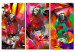 Canvas Crazy Monkeys - triptych 88972