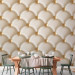 Photo Wallpaper Perfect harmony - trendy quilted beige pattern with gold ornaments 97572 additionalThumb 6