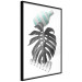 Poster Face of Art - abstraction with leaf and two vases on white background 123282 additionalThumb 10