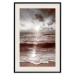 Poster Dream - beach and sea waves landscape against sky and sunlight 123882 additionalThumb 18