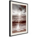 Poster Dream - beach and sea waves landscape against sky and sunlight 123882 additionalThumb 3