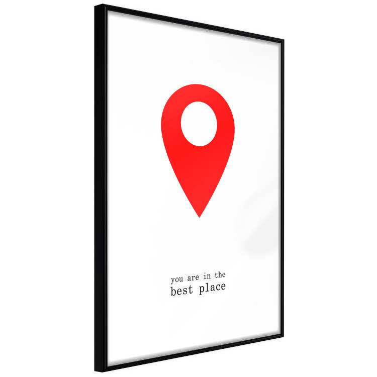 Wall Poster You are in the best place - English inscription and graphic motif 124082 additionalImage 11