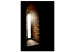 Canvas Art Print Window in the tower - photo of Gothic architecture with narrow window 124382