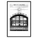 Poster Chanel - black and white architectural building with sculpture and ornaments 126682 additionalThumb 15