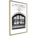 Poster Chanel - black and white architectural building with sculpture and ornaments 126682 additionalThumb 7