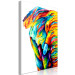 Canvas Art Print Colourful Elephant (1 Part) Vertical 126982 additionalThumb 2