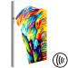 Canvas Art Print Colourful Elephant (1 Part) Vertical 126982 additionalThumb 6