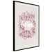 Wall Poster Fragrant Home - English text on a background of scattered flowers 127482 additionalThumb 2