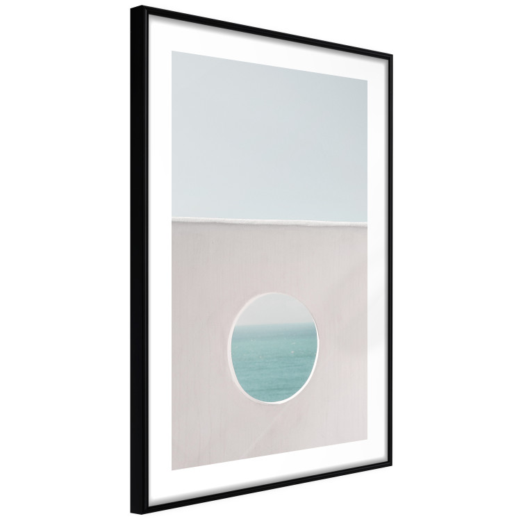 Wall Poster Circular Horizon - landscape of calm sea and clear sky 129482 additionalImage 8