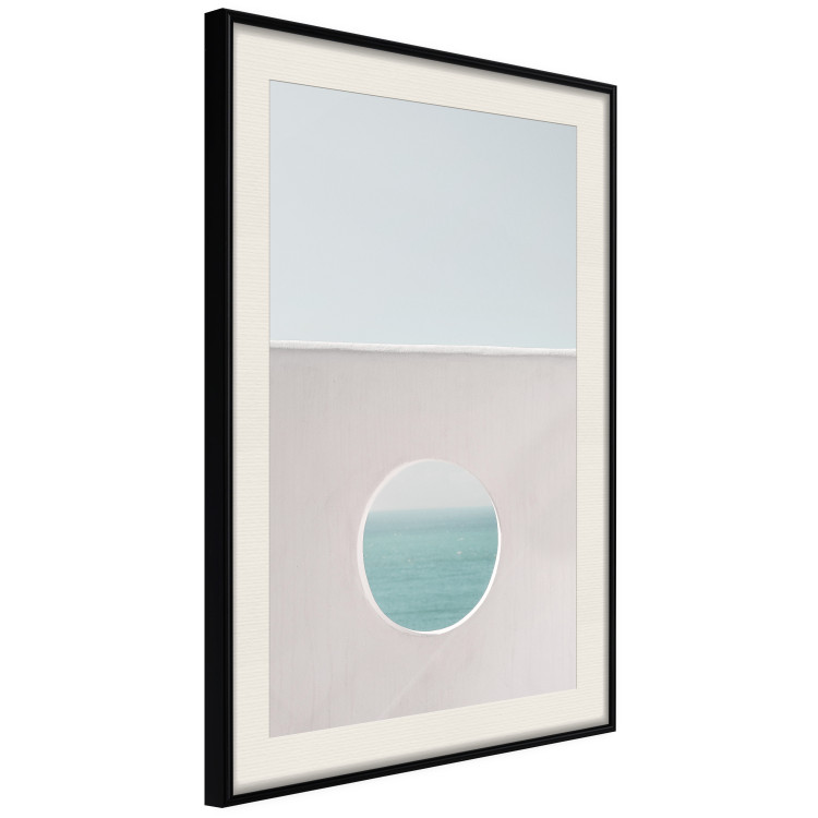 Wall Poster Circular Horizon - landscape of calm sea and clear sky 129482 additionalImage 2
