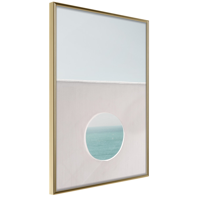 Wall Poster Circular Horizon - landscape of calm sea and clear sky 129482 additionalImage 12