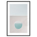 Wall Poster Circular Horizon - landscape of calm sea and clear sky 129482 additionalThumb 15