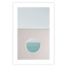 Wall Poster Circular Horizon - landscape of calm sea and clear sky 129482 additionalThumb 25