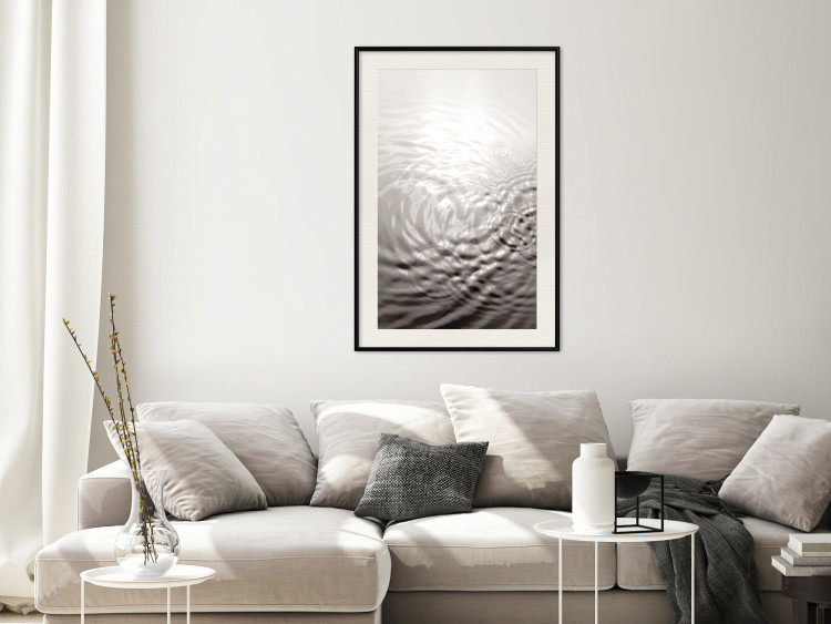 Wall Poster Water Mirror - seascape with waves and the reflection of light 130382 additionalImage 24