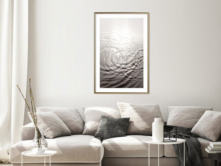 Wall Poster Water Mirror - seascape with waves and the reflection of light 130382 additionalImage 15