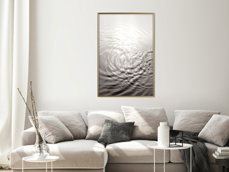 Wall Poster Water Mirror - seascape with waves and the reflection of light 130382 additionalImage 14