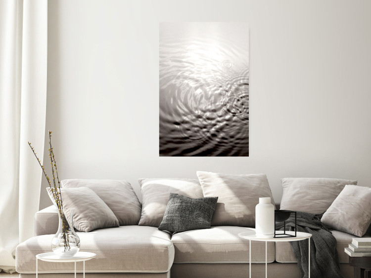 Wall Poster Water Mirror - seascape with waves and the reflection of light 130382 additionalImage 4