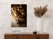 Wall Poster Rustling Shell - flowers and seashell on the beach in brown colors 131782 additionalThumb 4