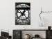 Wall Poster Sacre-Coeur Clock - black and white clock architecture against the city backdrop 132282 additionalThumb 11