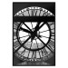 Wall Poster Sacre-Coeur Clock - black and white clock architecture against the city backdrop 132282 additionalThumb 16
