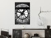 Wall Poster Sacre-Coeur Clock - black and white clock architecture against the city backdrop 132282 additionalThumb 10