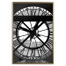 Wall Poster Sacre-Coeur Clock - black and white clock architecture against the city backdrop 132282 additionalThumb 17