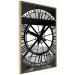 Wall Poster Sacre-Coeur Clock - black and white clock architecture against the city backdrop 132282 additionalThumb 9