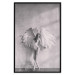 Poster Winged - black and white woman with large wings against a concrete background 134182 additionalThumb 14