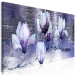Canvas Art Print Flowers for Mom (1-piece) narrow - magnolias in shades of purple 138582 additionalThumb 2