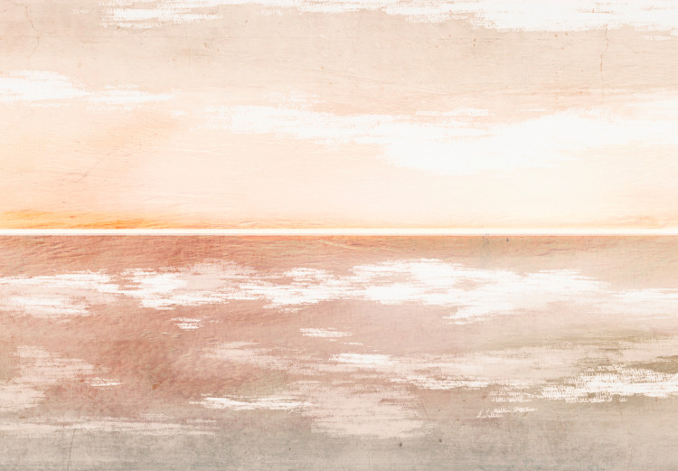 Canvas Print Sunset (1-piece) - seascape amid warm rays 143782 additionalImage 4