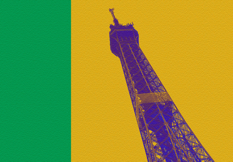 Wall Poster Colorful Paris - Collage With Eiffel Towers in Pop Art Style 144782 additionalImage 2