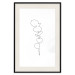 Wall Poster Graphic Eucalyptus - Minimalistic Leaf Drawing in a Linear Style 146182 additionalThumb 25