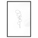 Wall Poster Graphic Eucalyptus - Minimalistic Leaf Drawing in a Linear Style 146182 additionalThumb 24