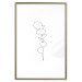 Wall Poster Graphic Eucalyptus - Minimalistic Leaf Drawing in a Linear Style 146182 additionalThumb 27